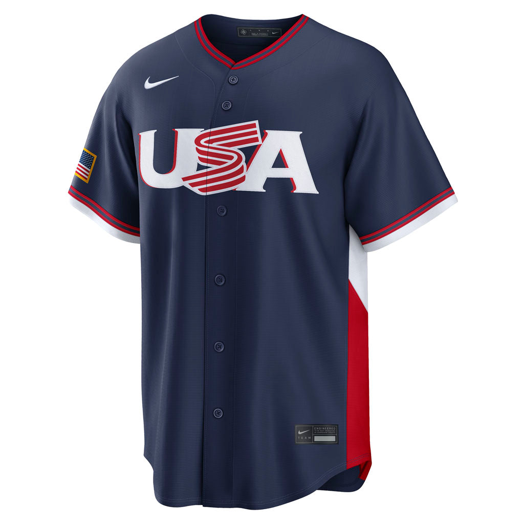 WBC USA Nike 2026 Road Stadium Jersey - Navy