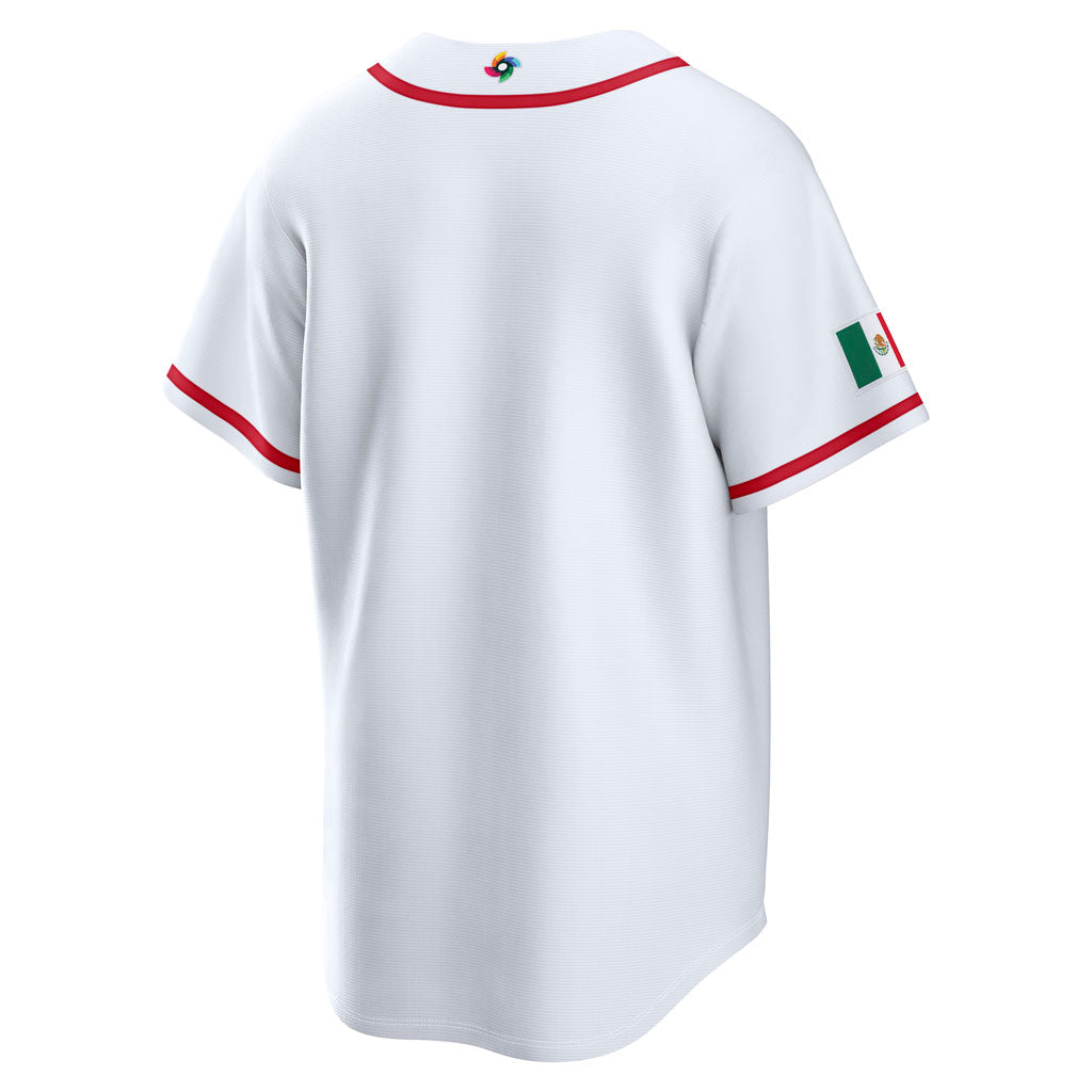 WBC Mexico Nike 2026 Home Stadium Jersey - White