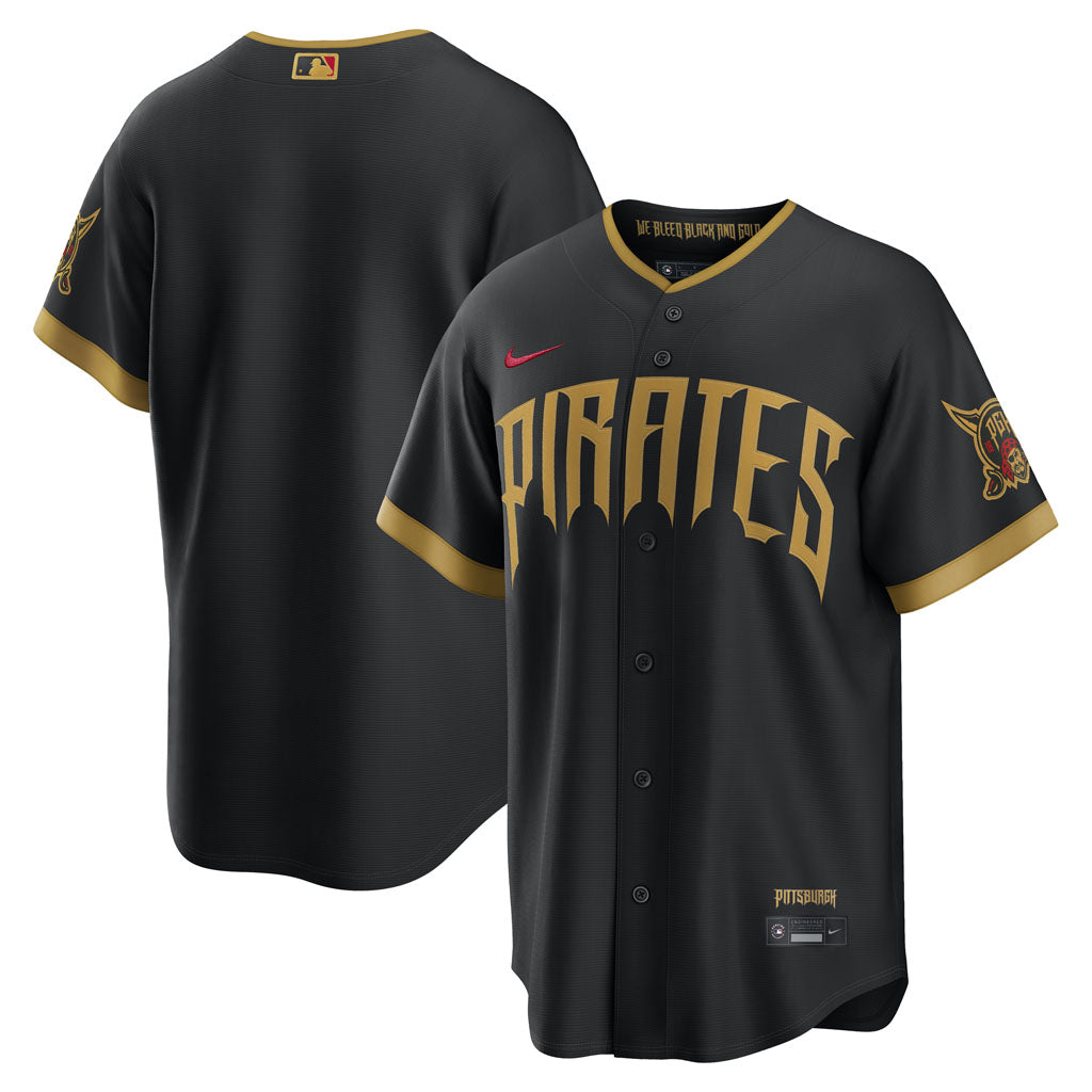 MLB Pittsburgh Pirates Nike 2026 City Connect Stadium Jersey - Black