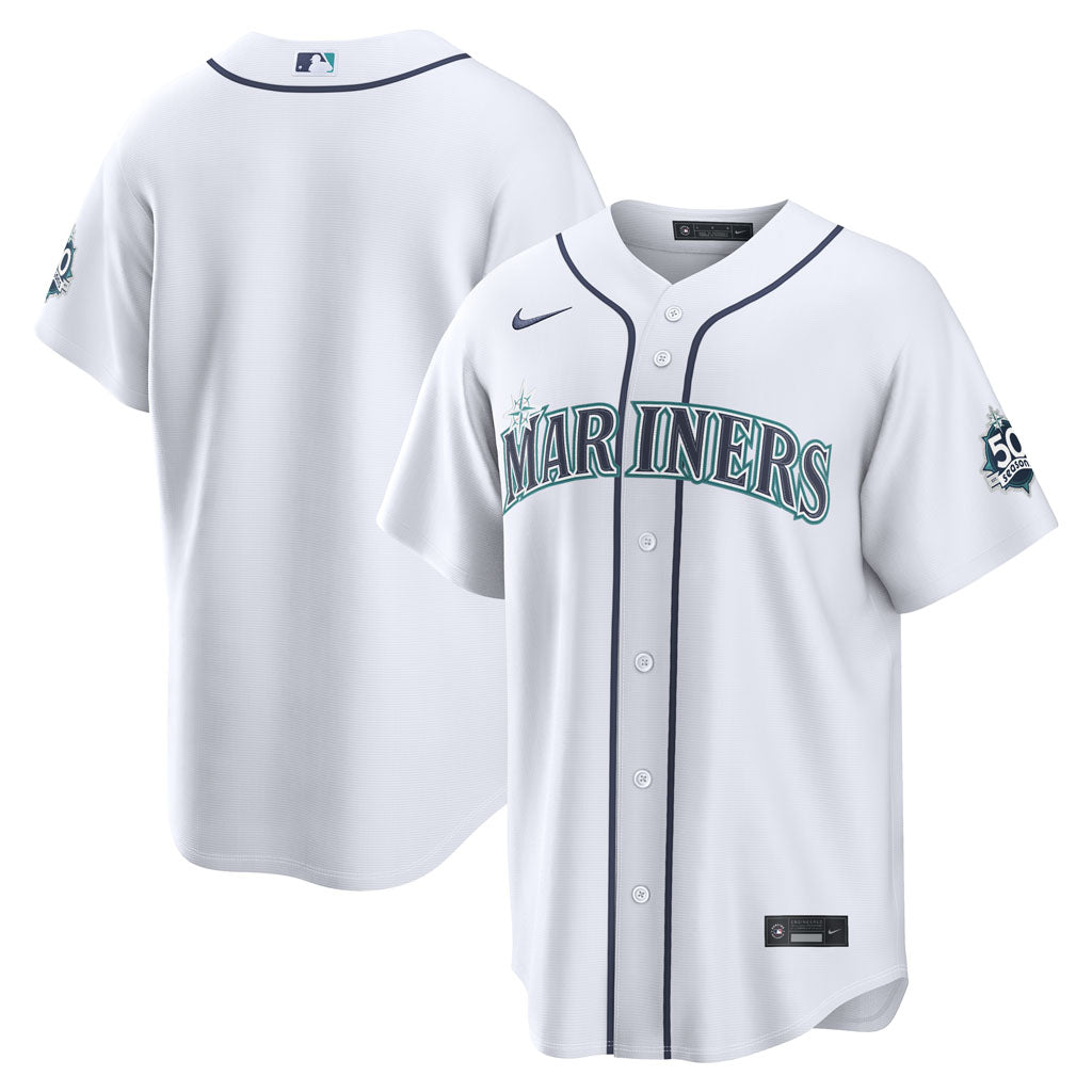MLB Seattle Mariners Nike Home Stadium Jersey - White