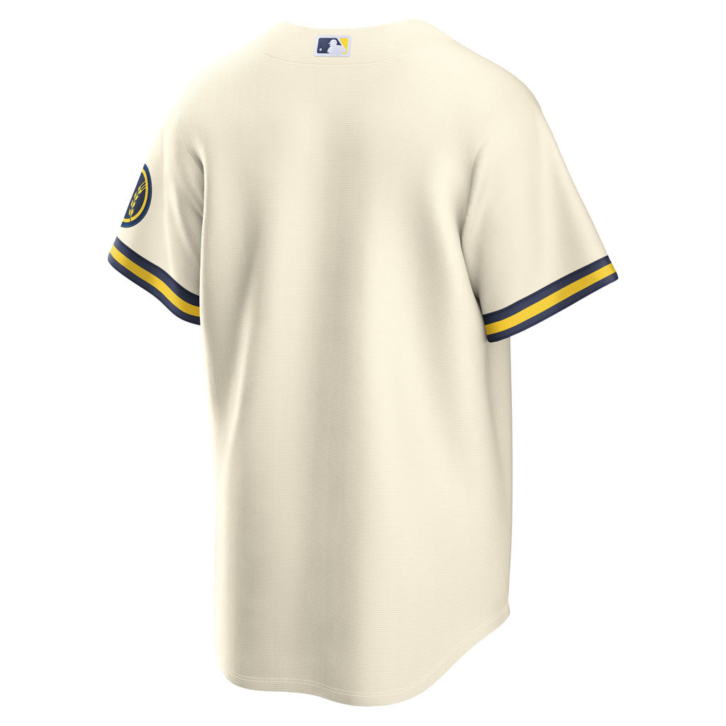 MLB Milwaukee Brewers Nike Home Stadium Jersey - White
