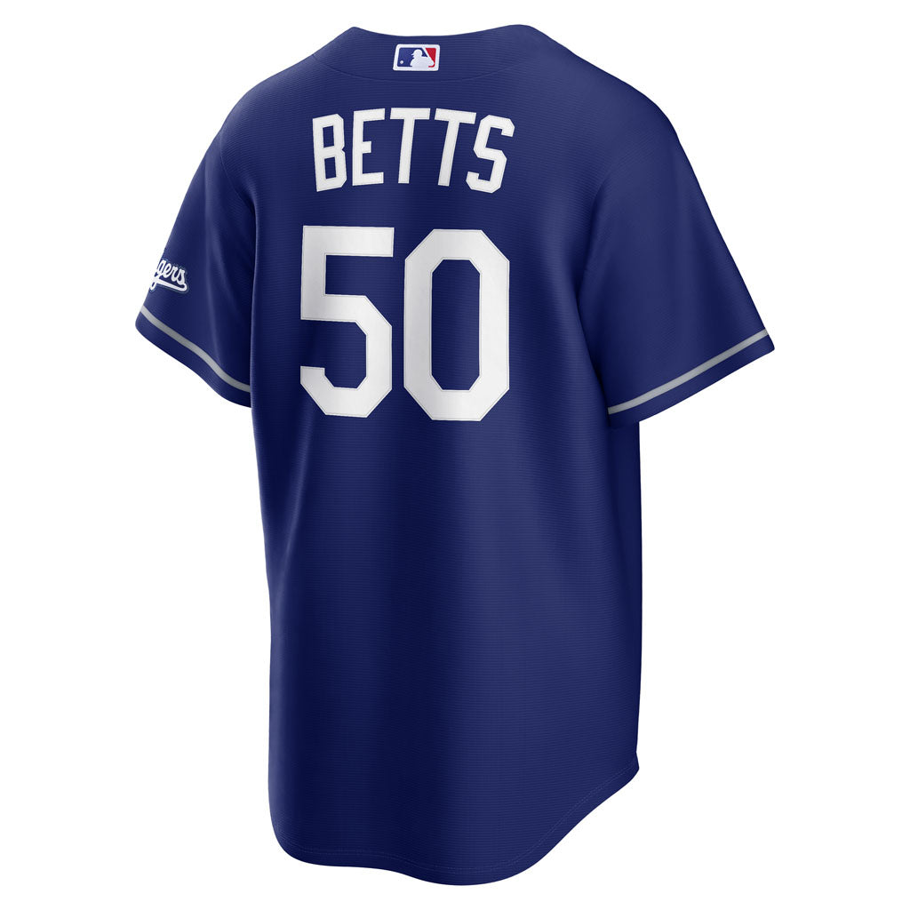 MLB Los Angeles Dodgers Mookie Betts Nike Alternate Stadium Jersey - Blue