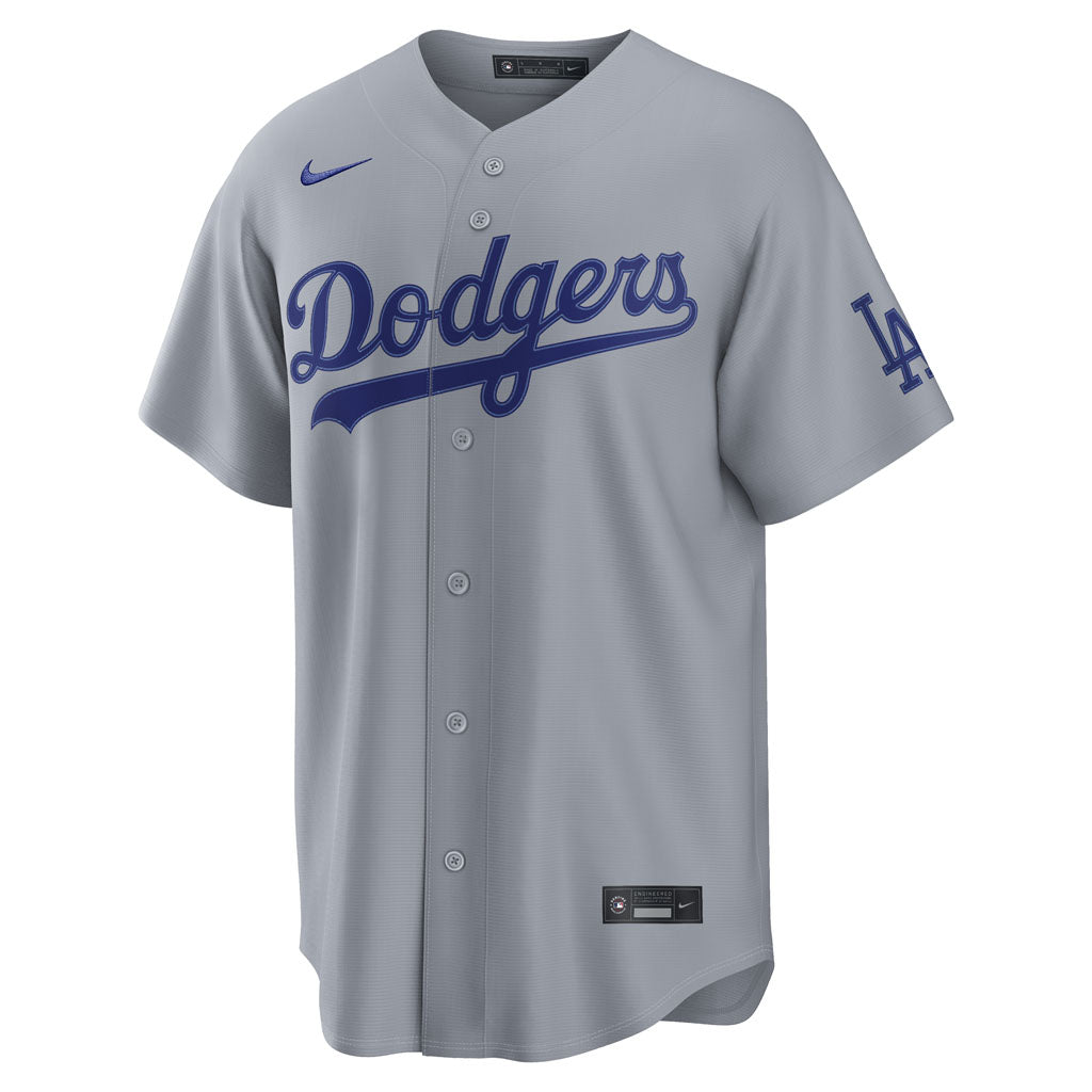 MLB Los Angeles Dodgers Nike Road Stadium Jersey - Gray