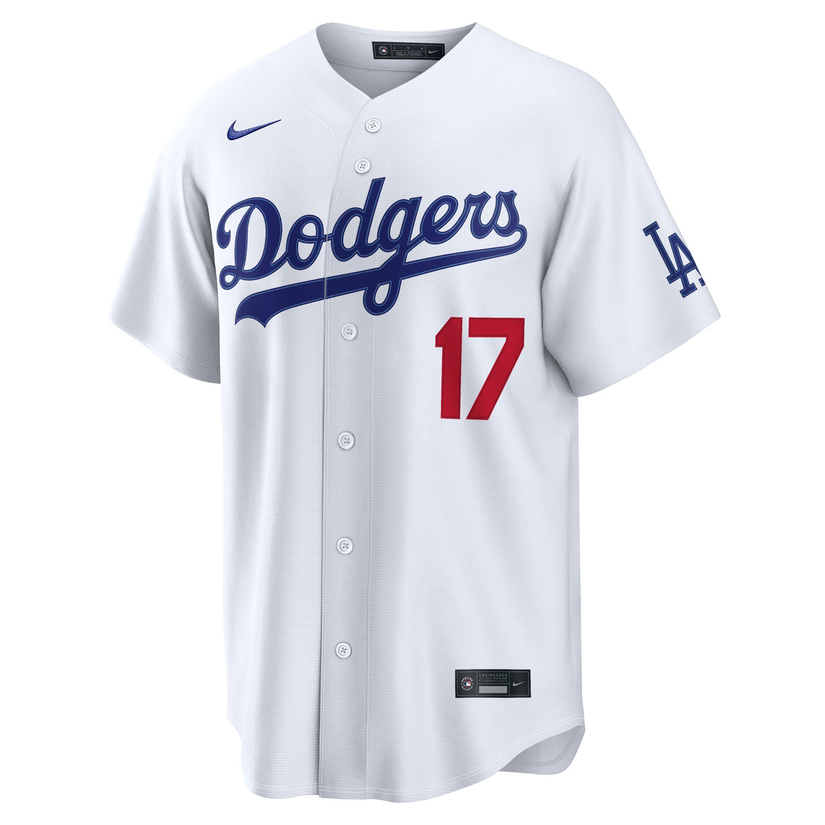 MLB Los Angeles Dodgers Shohei Ohtani Nike Home Kanji Stadium Jersey- White