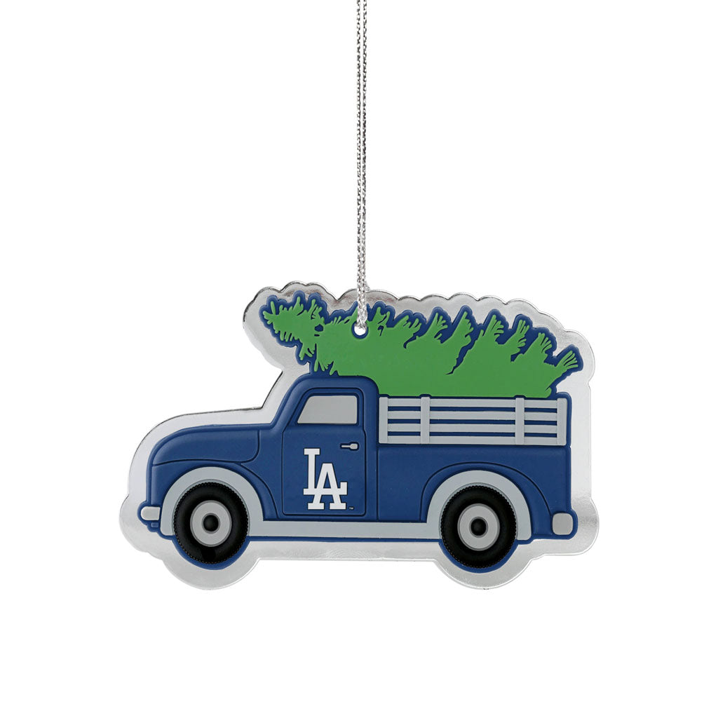 MLB Los Angeles Dodgers FOCO Flat Metal Trucker Ornamenet
