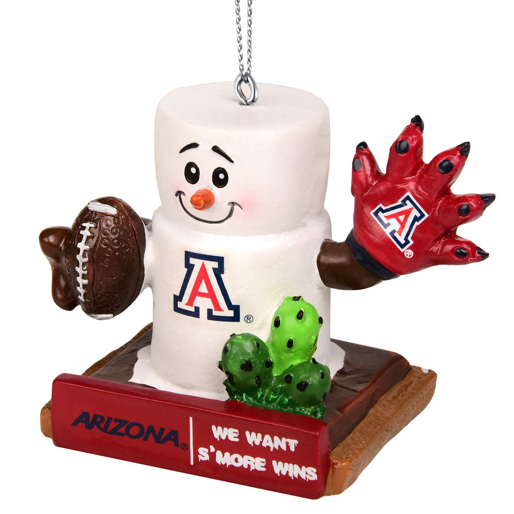 NCAA Arizona Wildcats FOCO Thematic Smore Ornament
