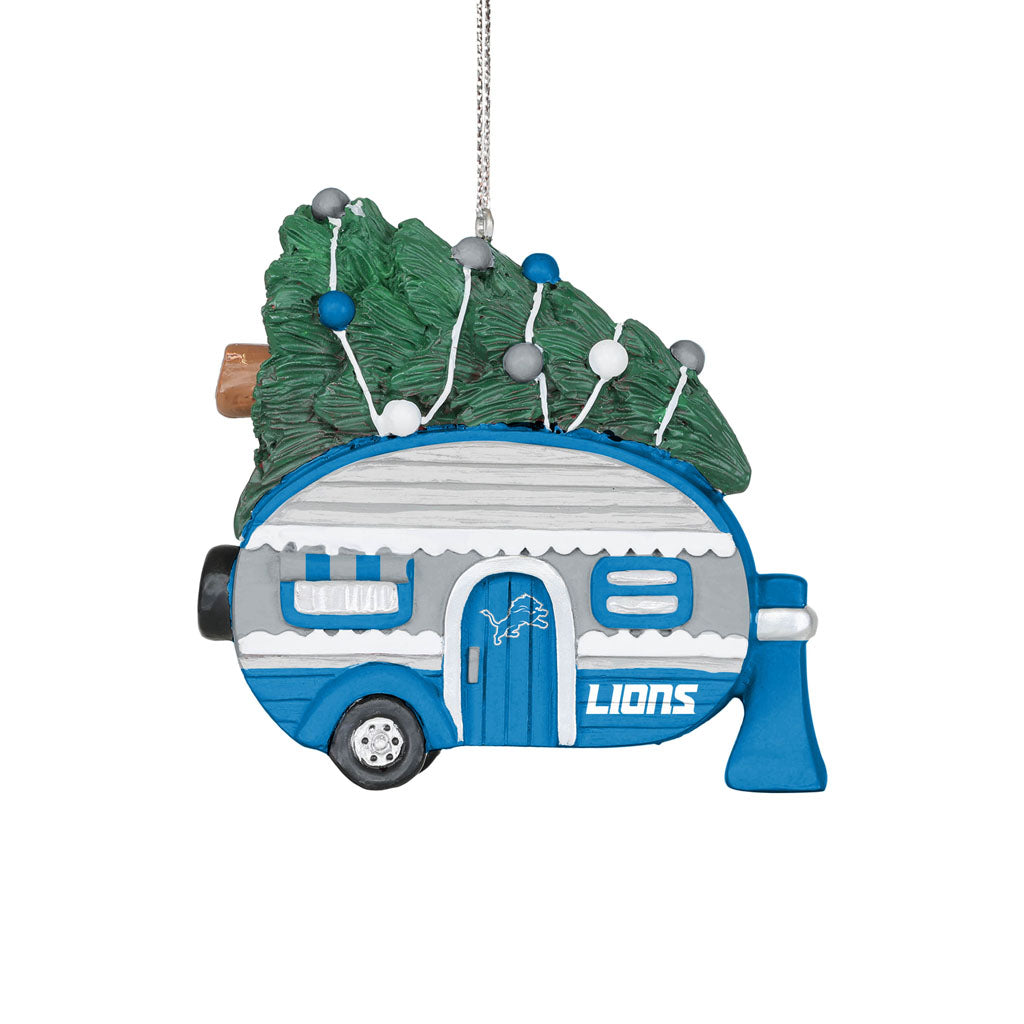 NFL Detroit Lions FOCO Camper Ornament