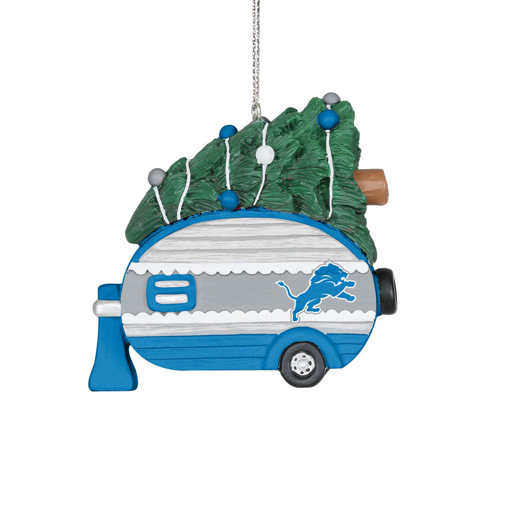 NFL Detroit Lions FOCO Camper Ornament
