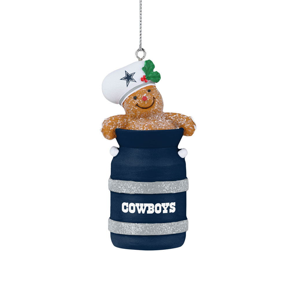 NFL Dallas Cowboys FOCO Milk Jug Ornament