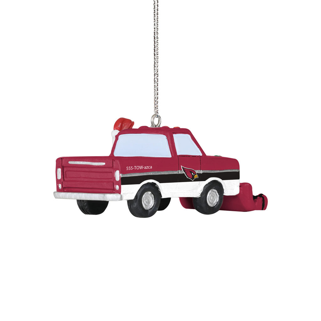NFL Arizona Cardinals FOCO Snow Plow Ornament