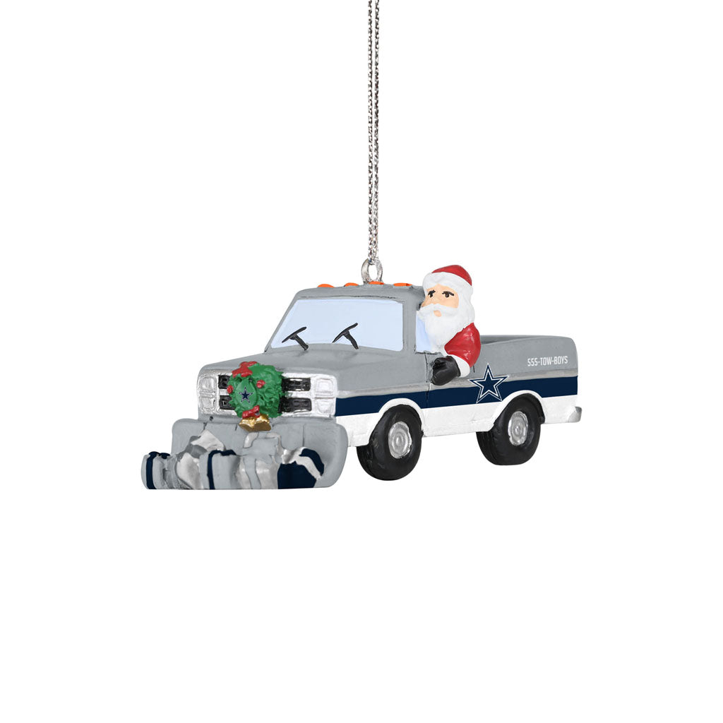 NFL Dallas Cowboys FOCO Snow Plow Ornament