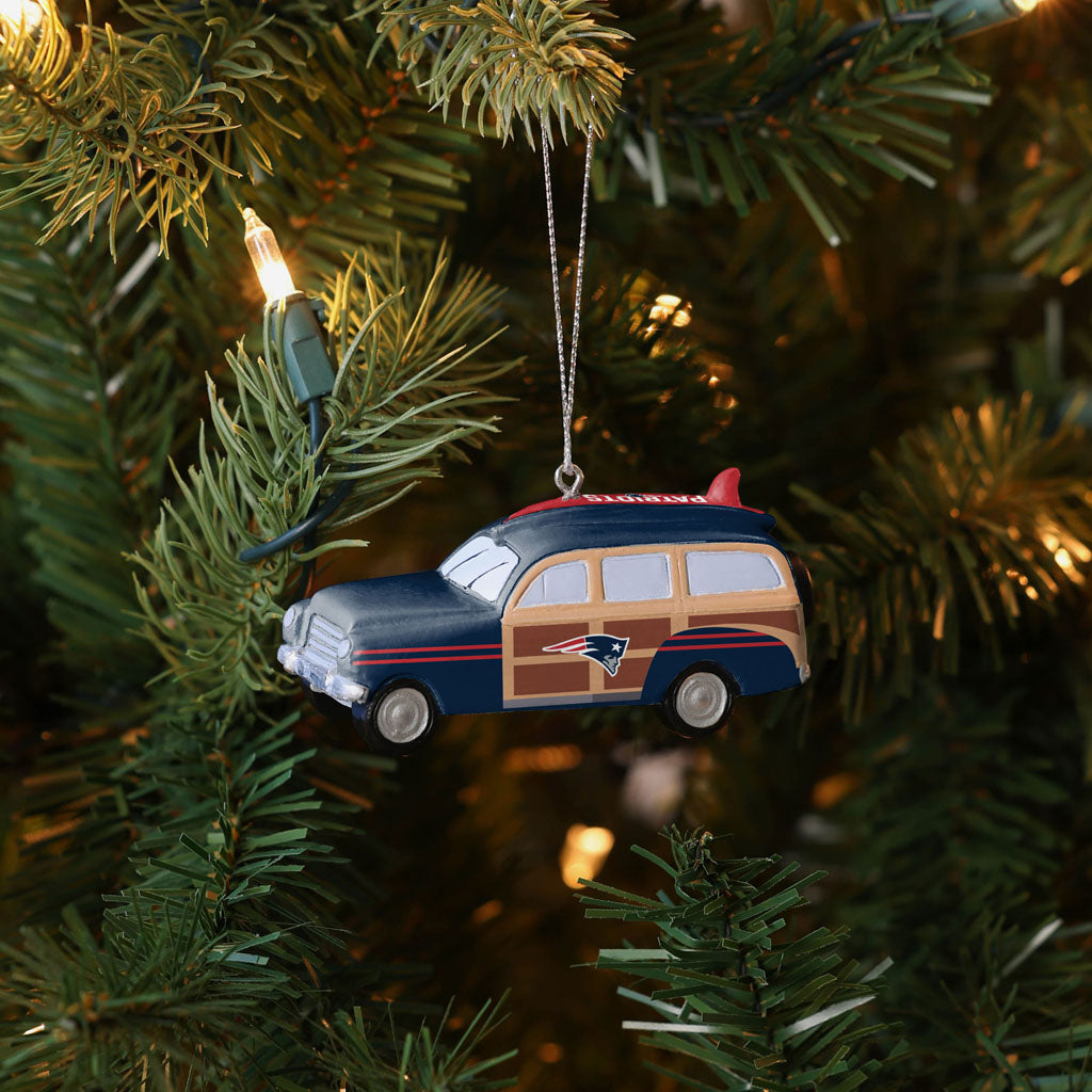 NFL New England Patriots FOCO Station Wagon Ornament