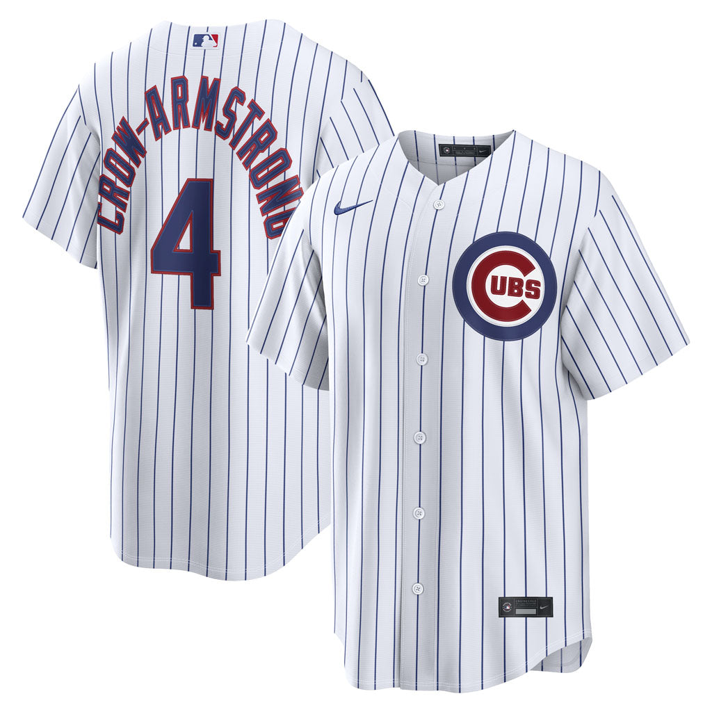 MLB Chicago Cubs Pete Crow-Armstrong Nike Home Replica Jersey - White