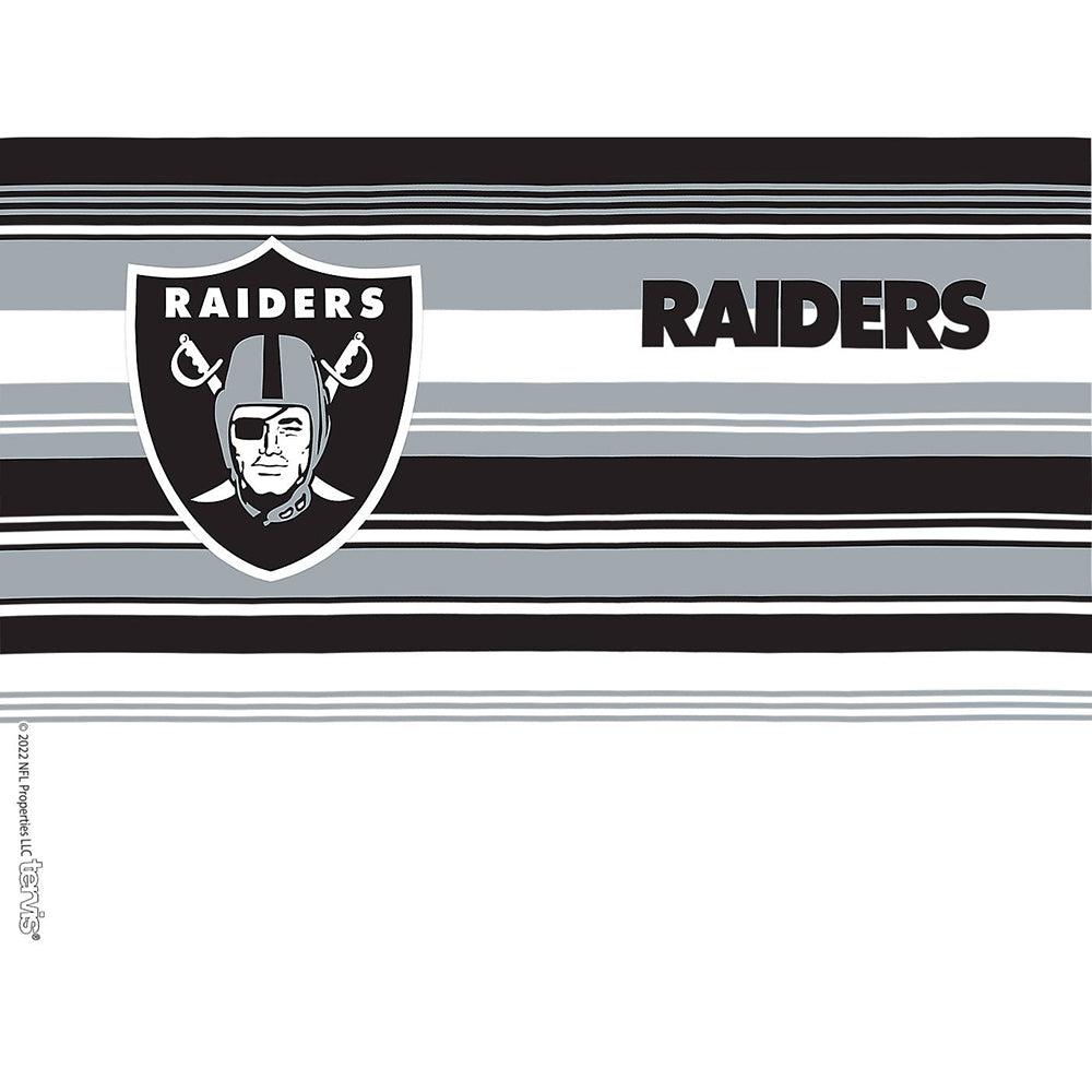 NFL Las Vegas Raiders Tervis 24oz Hype Stripes Travel Tumbler