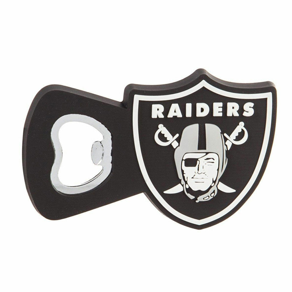 NFL Las Vegas Raiders Evergreen Magnetic Rubber Bottle Opener