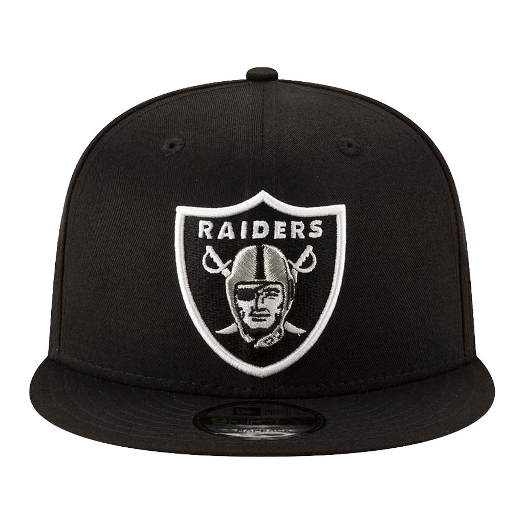 NFL Las Vegas Raiders New Era Basic 9FIFTY Snapback Hat- Black