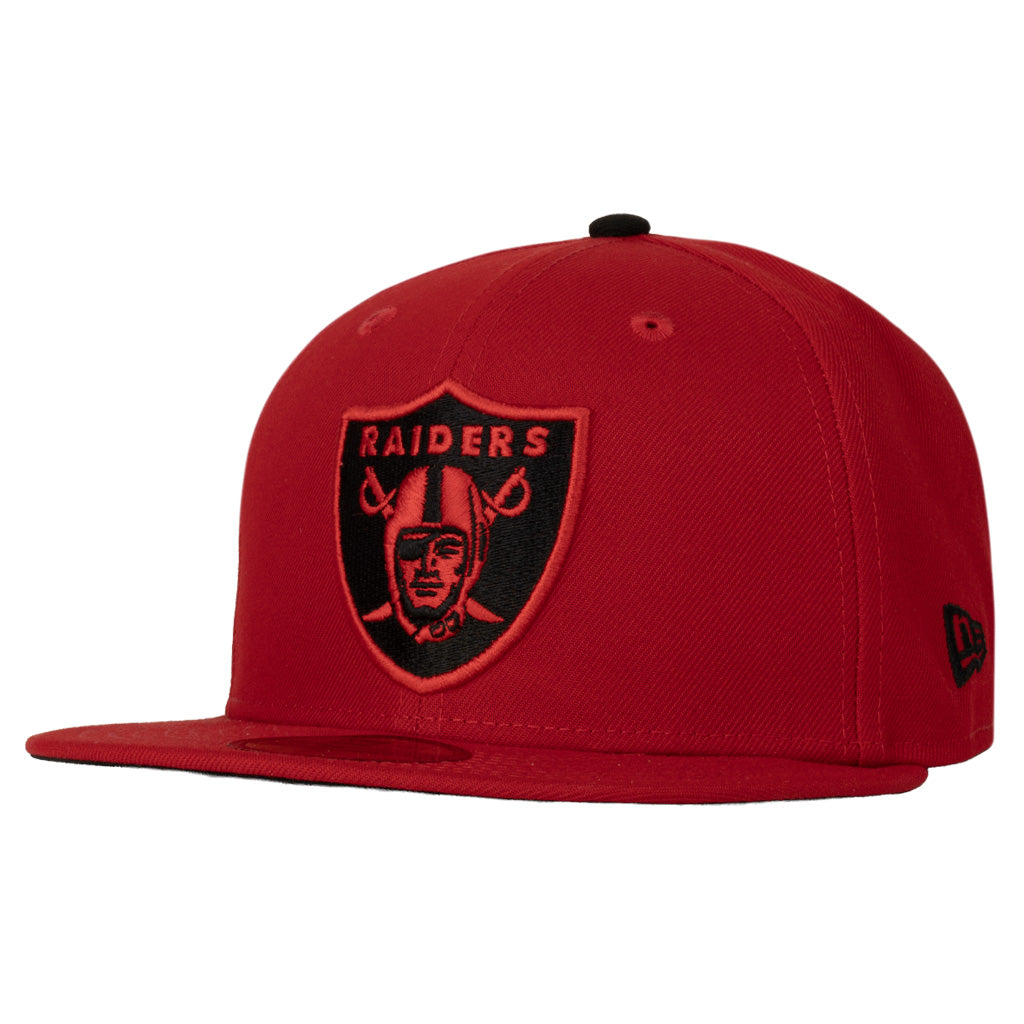 NFL Las Vegas Raiders New Era Crimson 59FIFTY Fitted Hat - Red