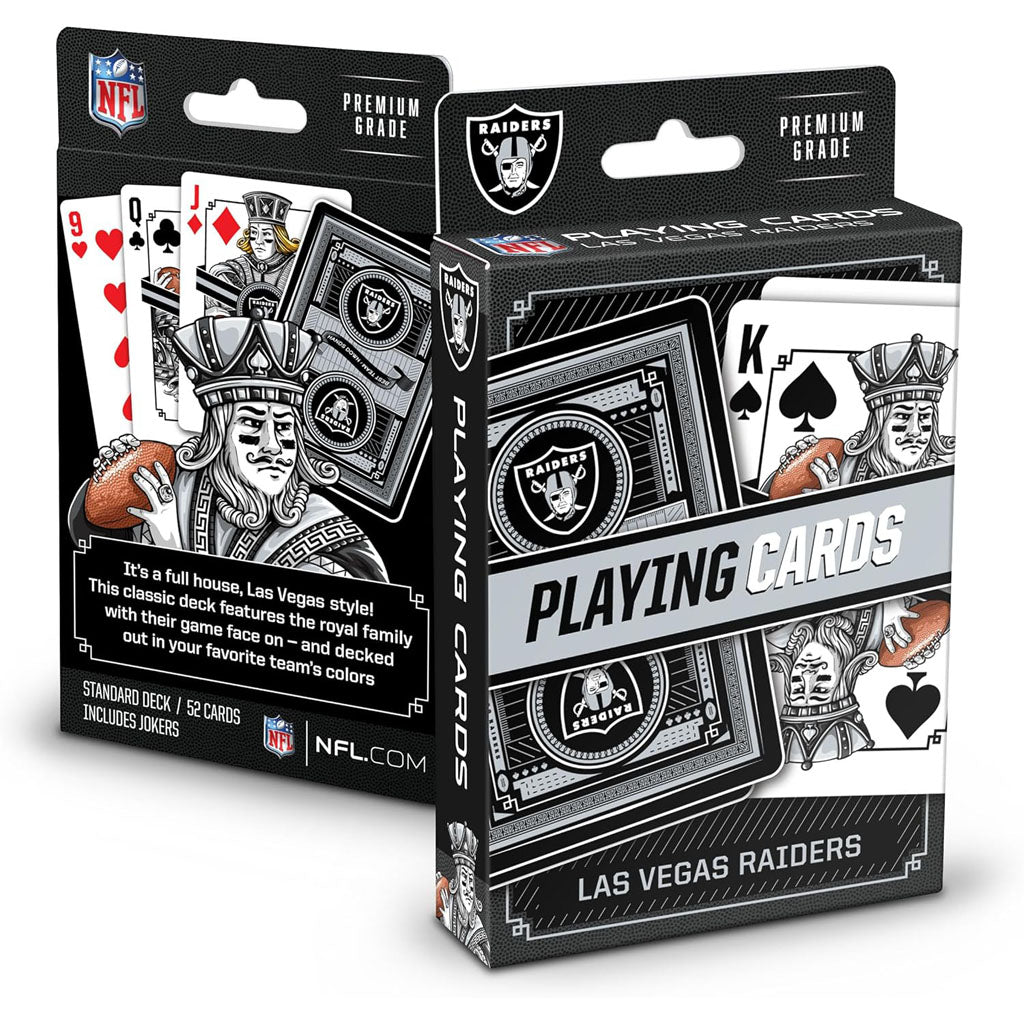 NFL Las Vegas Raiders YouTheFan Playing Cards