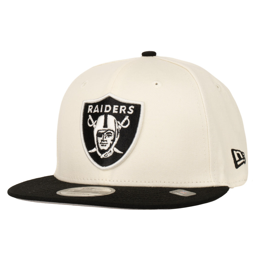 NFL Las Vegas Raiders New Era Classified Two-Tone 9FIFTY Snapback Hat- Cream