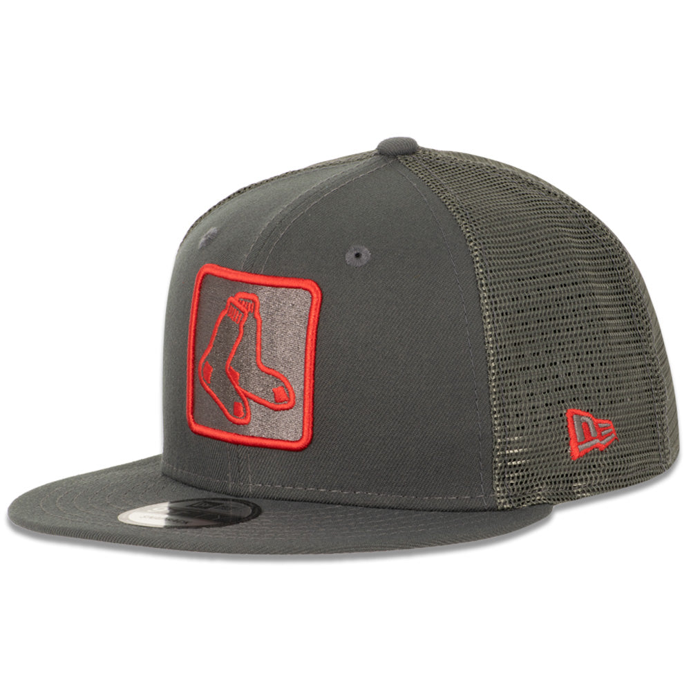 MLB Boston Red Sox Square Patch Trucker 9FIFTY