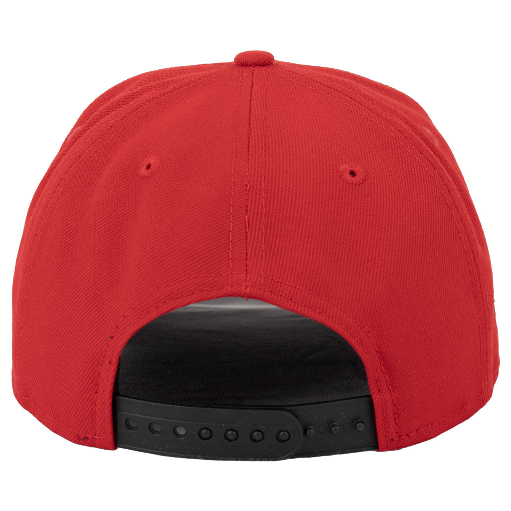 Phoenix Rising New Era Black Shield 9FORTY A-Frame Snapback Hat - Red