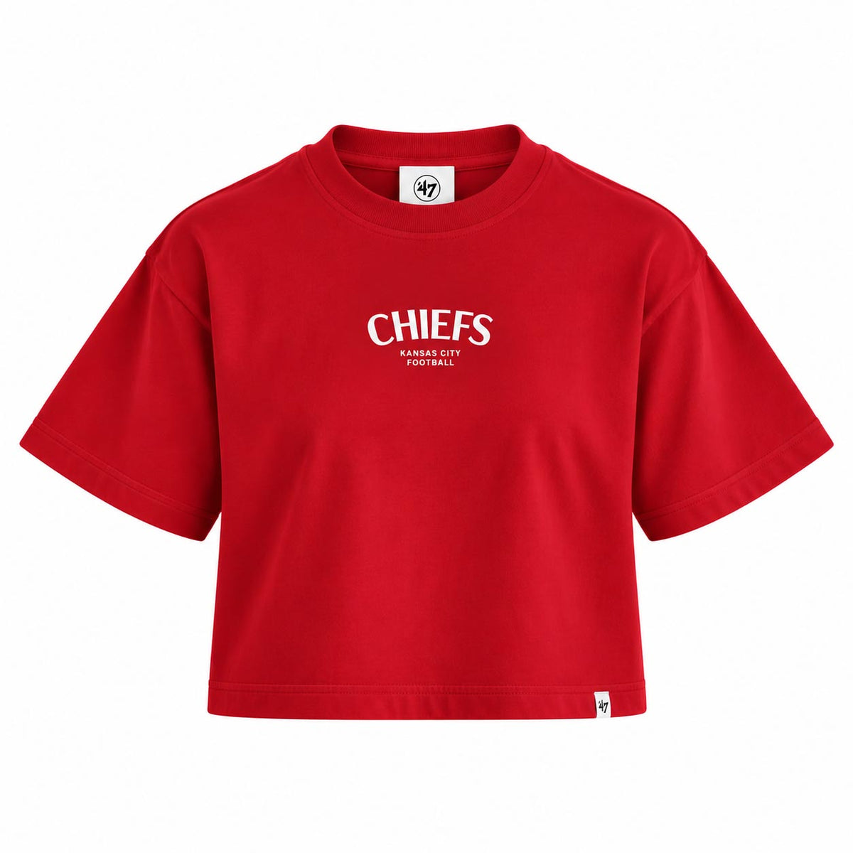 NFL Kansas City Chiefs Women's '47 Hadrian City T-Shirt- Red