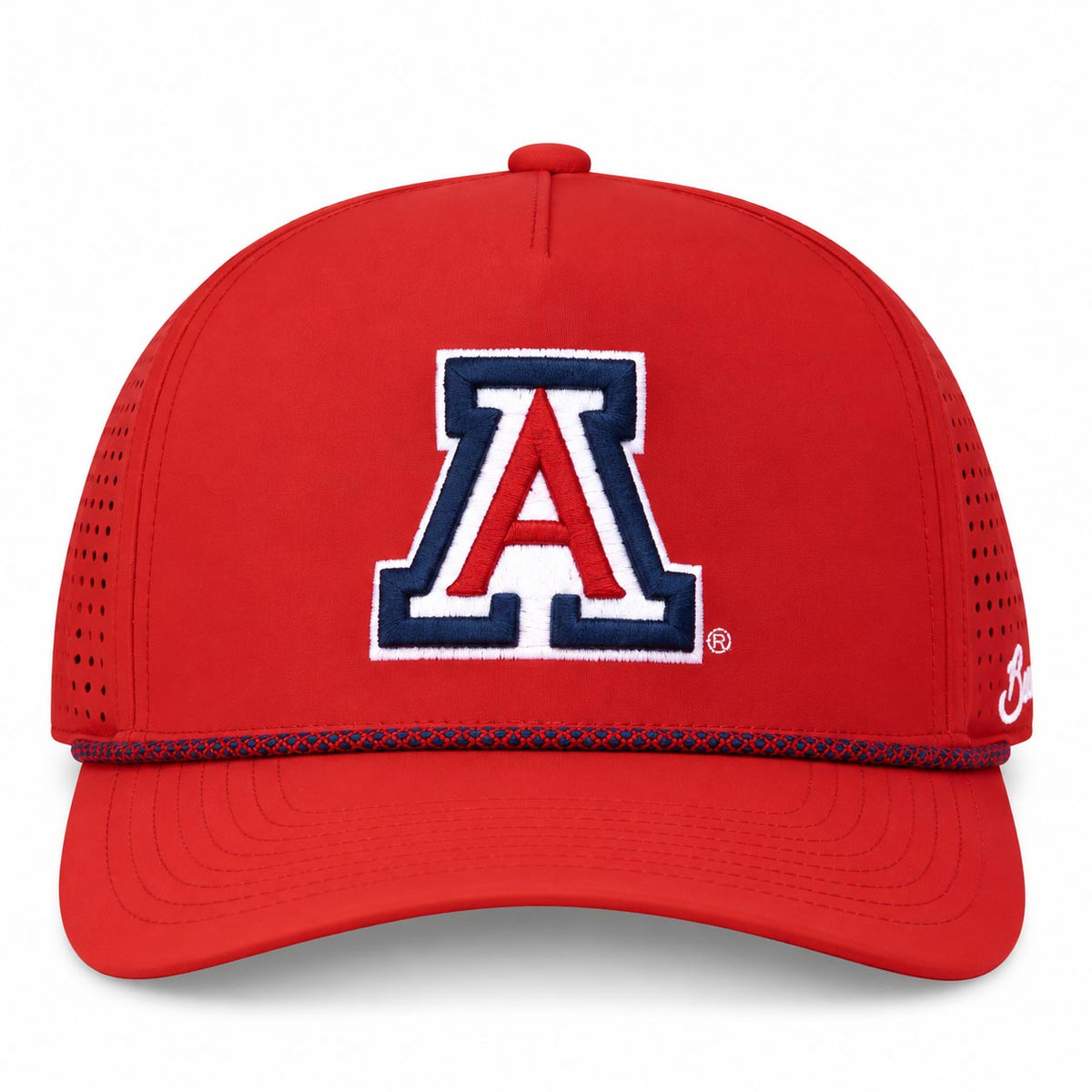 NCAA Arizona Wildcats Bad Birdie Primary Logo Active Adjustable Snapback Hat- Red