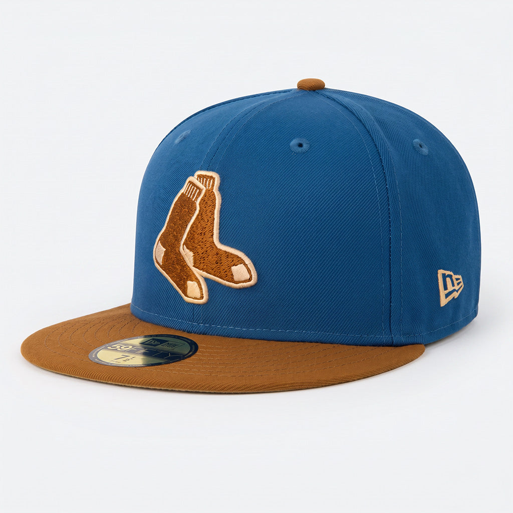 MLB Boston Red Sox New Era Rodeo 59FIFTY Fitted Hat- Blue