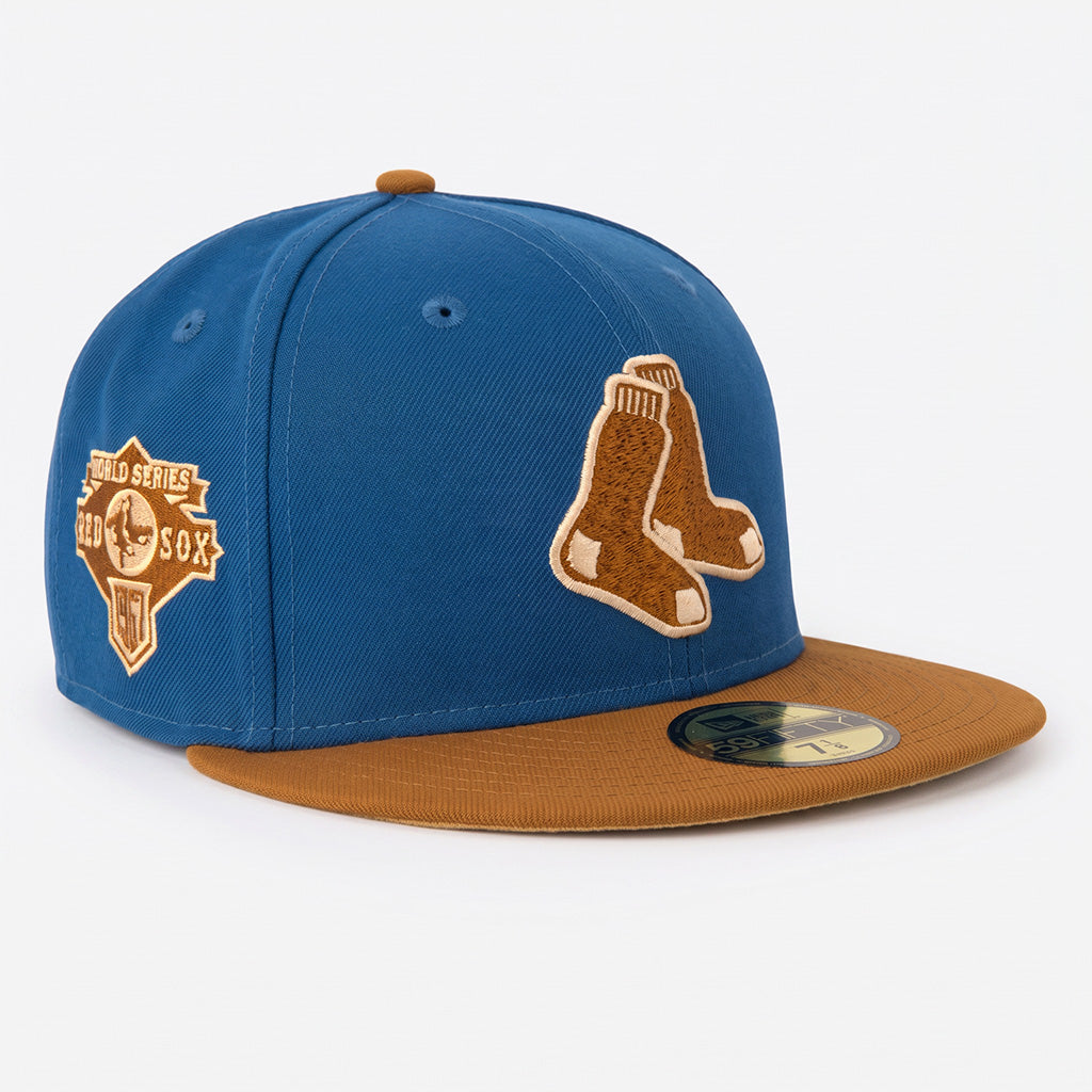 MLB Boston Red Sox New Era Rodeo 59FIFTY Fitted Hat- Blue