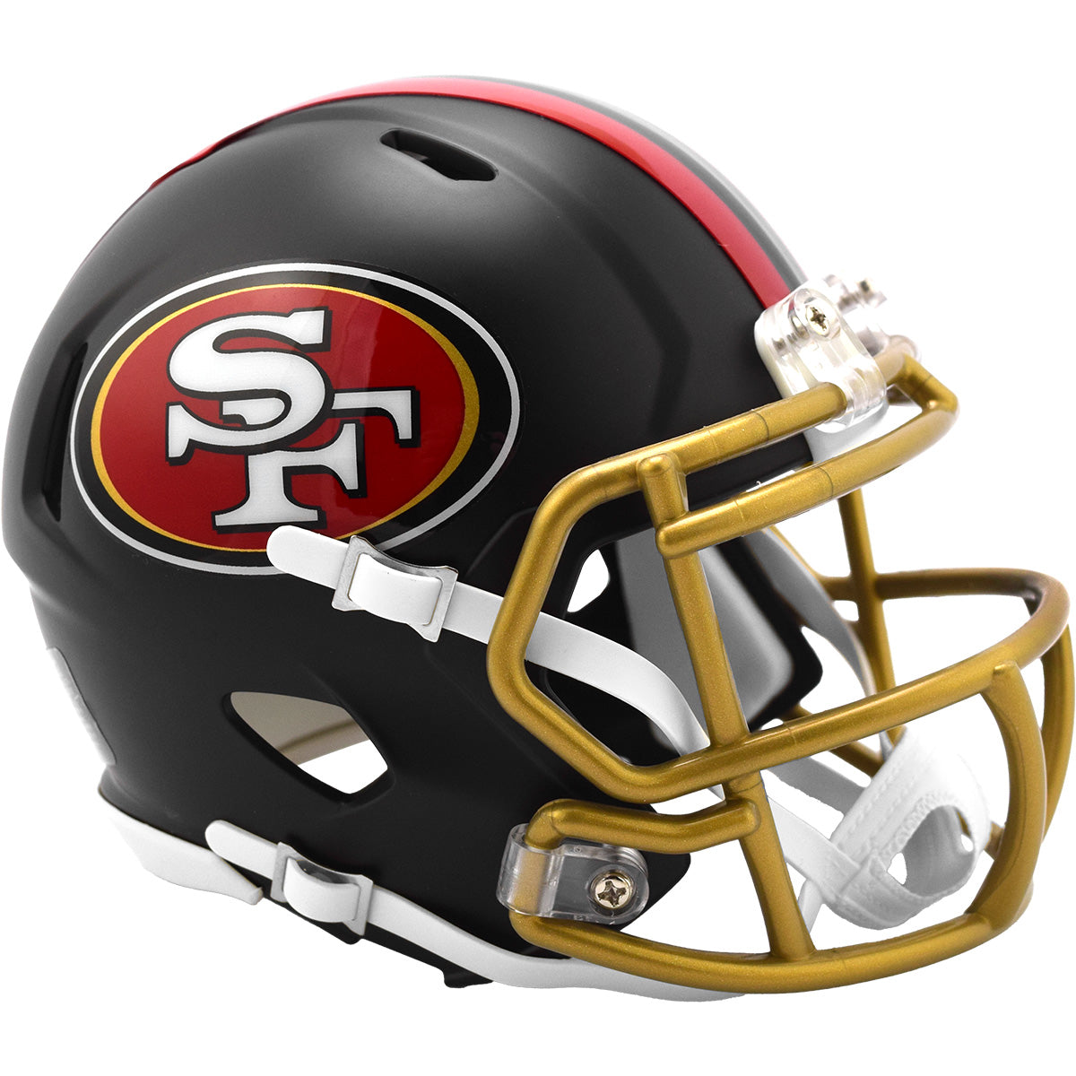NFL San Francisco 49ers Riddell Speed Mini Rivalry Helmet