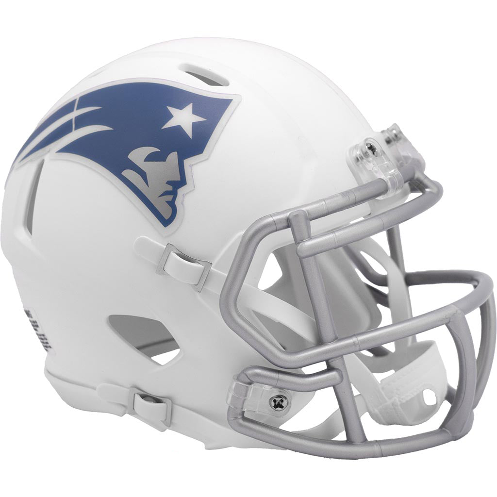 NFL New England Patriots Riddell Rivalries Mini Helmet - White