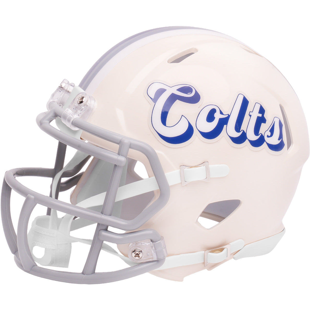 NFL Indianapolis Colts Riddell Retro Speed Mini Helmet