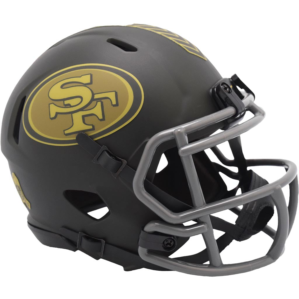 NFL San Francisco 49ers Riddell 2025 Salute to Service Mini Speed Helm ...