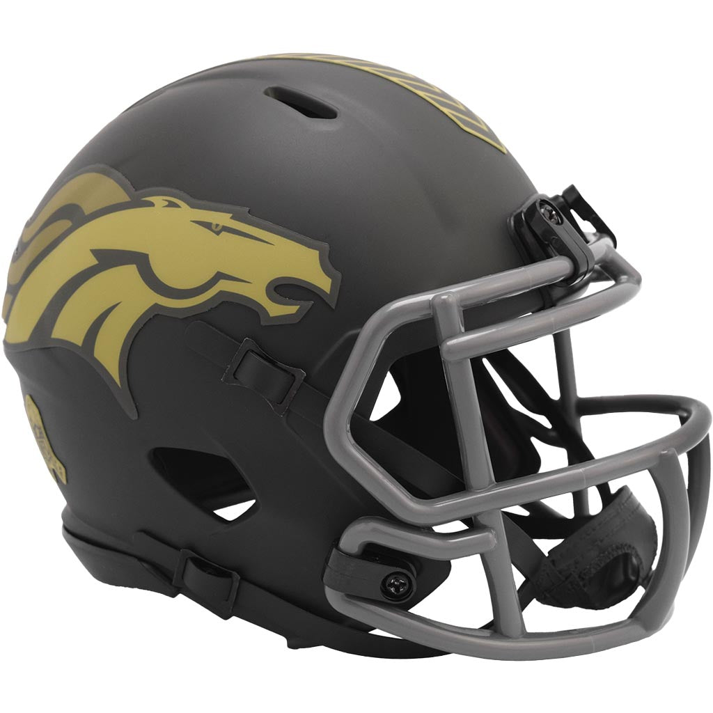 NFL Denver Broncos Riddell 2025 Salute to Service Mini Speed Helmet - Green