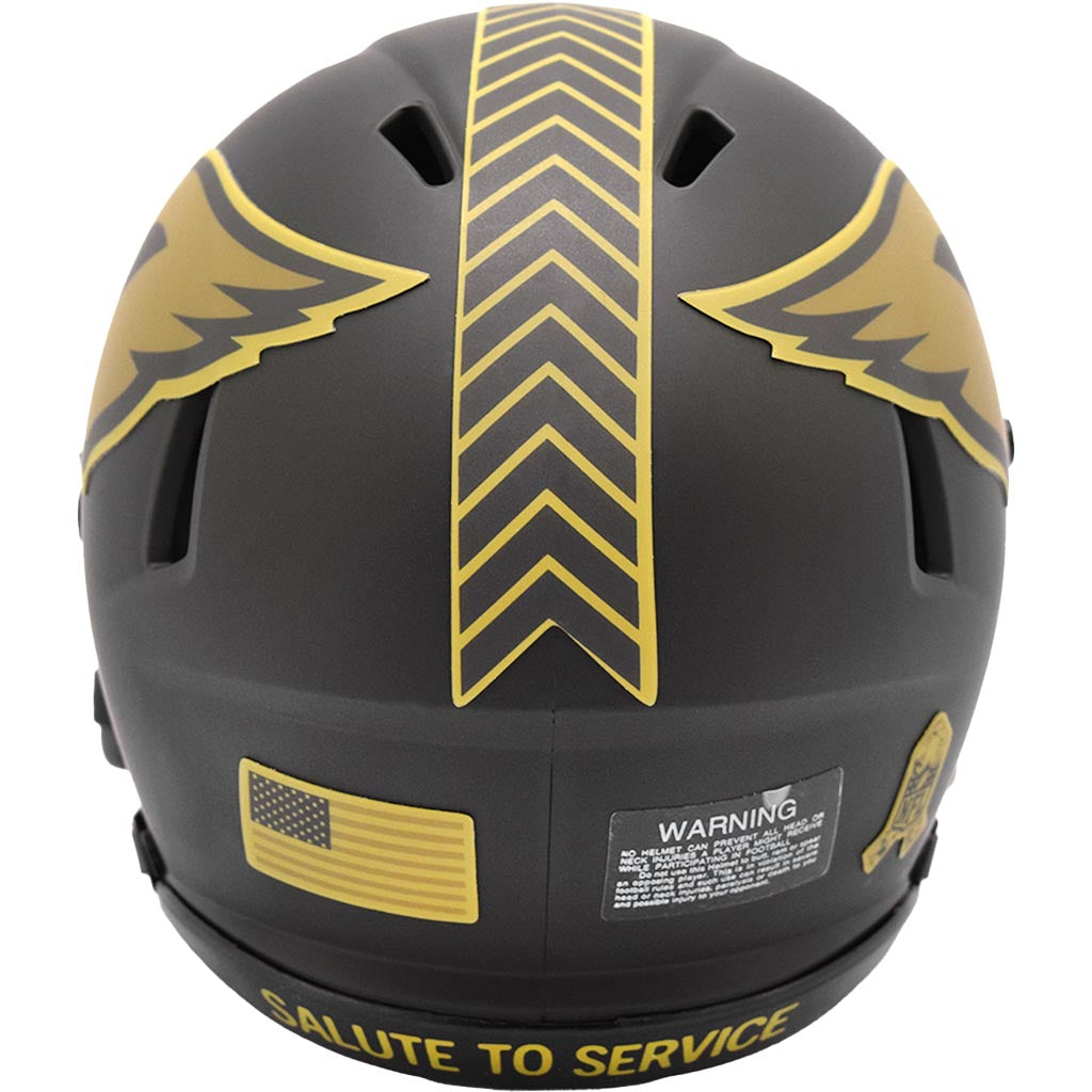 NFL Arizona Cardinals Riddell 2025 Salute to Service Mini Speed Helmet - Green