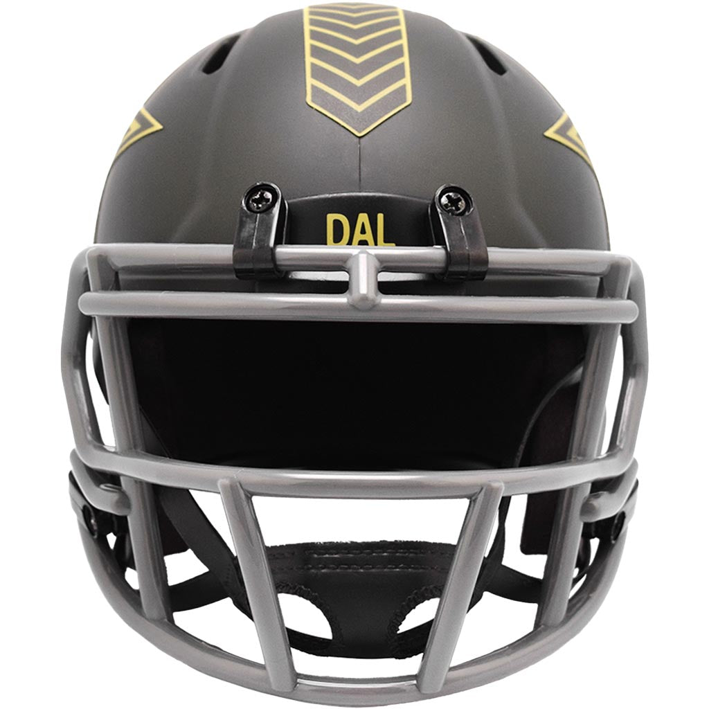 NFL Dallas Cowboys Riddell 2025 Salute to Service Mini Speed Helmet - Green