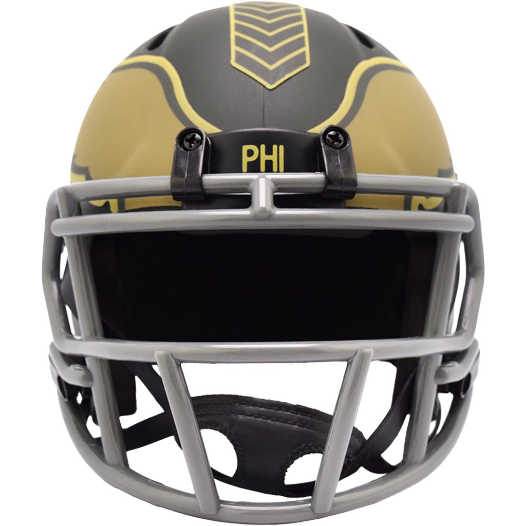 NFL Philadelphia Eagles Riddell 2025 Salute to Service Mini Speed Helmet - Green