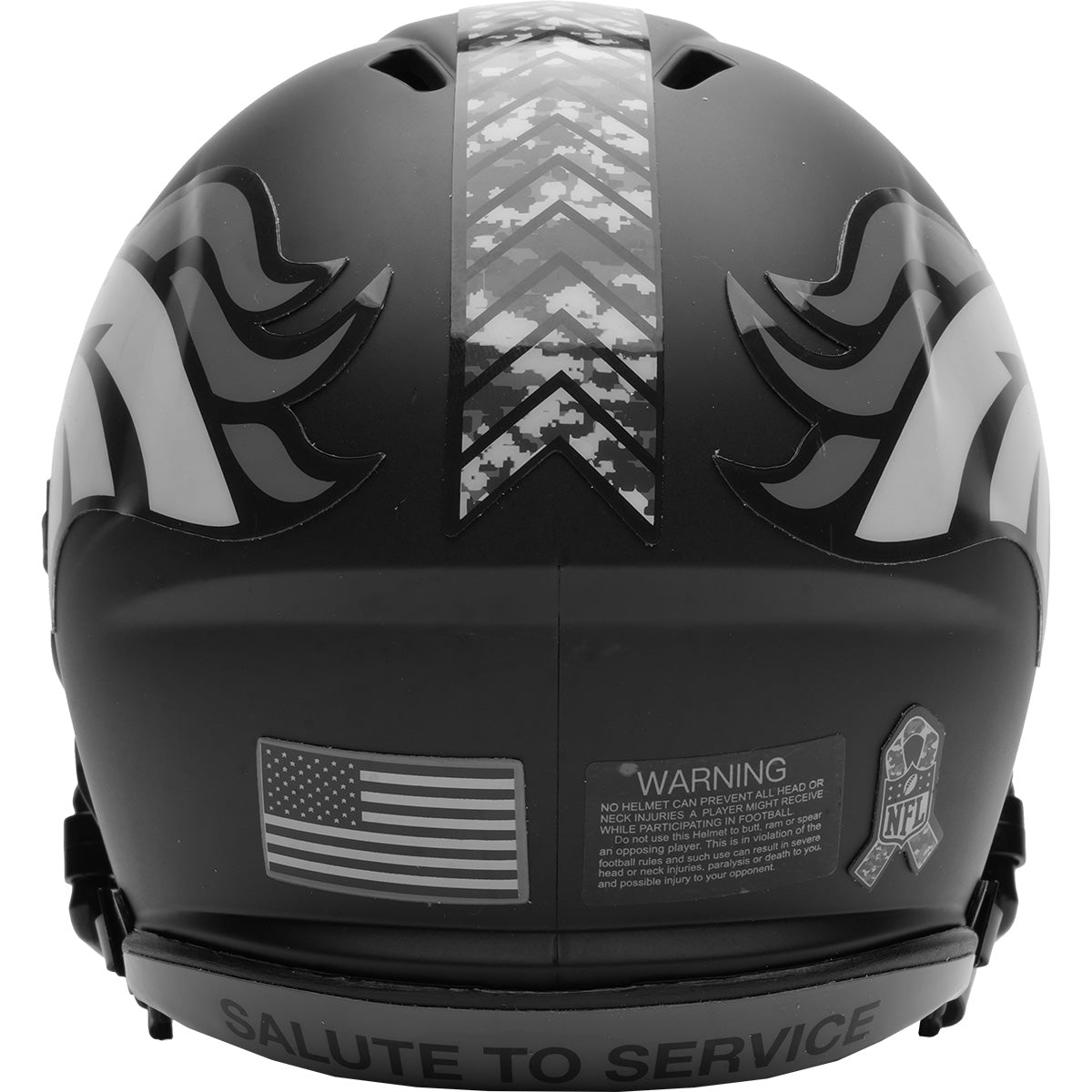NFL Denver Broncos Riddell 2026 Salute to Service Speed Mini Helmet