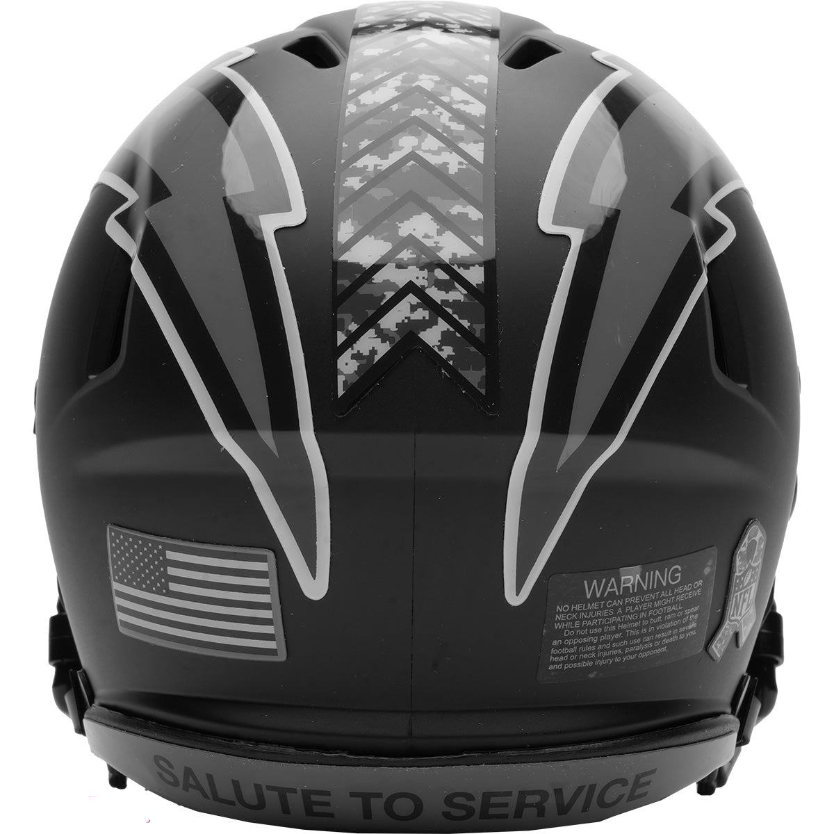 NFL Los Angeles Chargers Riddell 2026 Salute to Service Speed Mini Helmet
