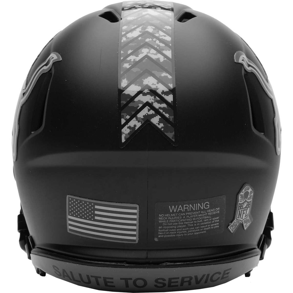 NFL Detroit Lions Riddell 2026 Salute to Service Speed Mini Helmet