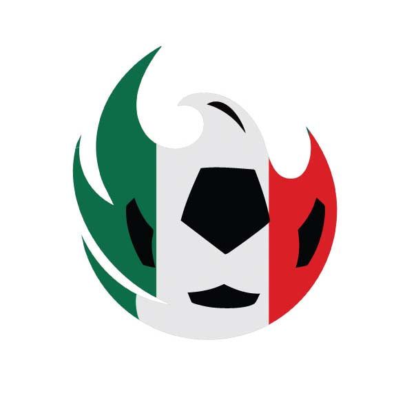 Phoenix Rising 3" Mexico Flag Ball Sticker