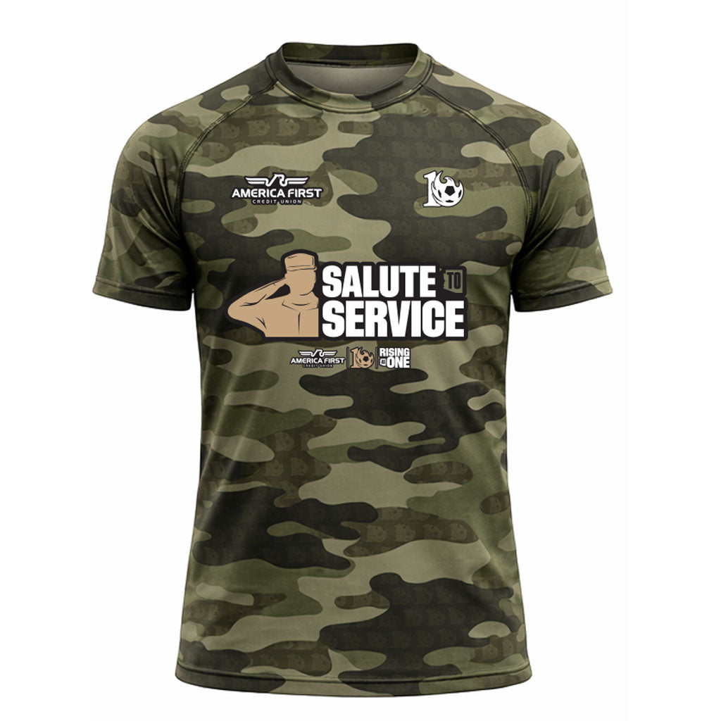 Phoenix Rising 2026 Military Appreciation Training Top - Camo
