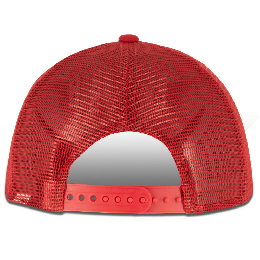 NFL San Francisco 49ers New Era Shadowline 9FIFTY Snapback Trucker Hat - Red