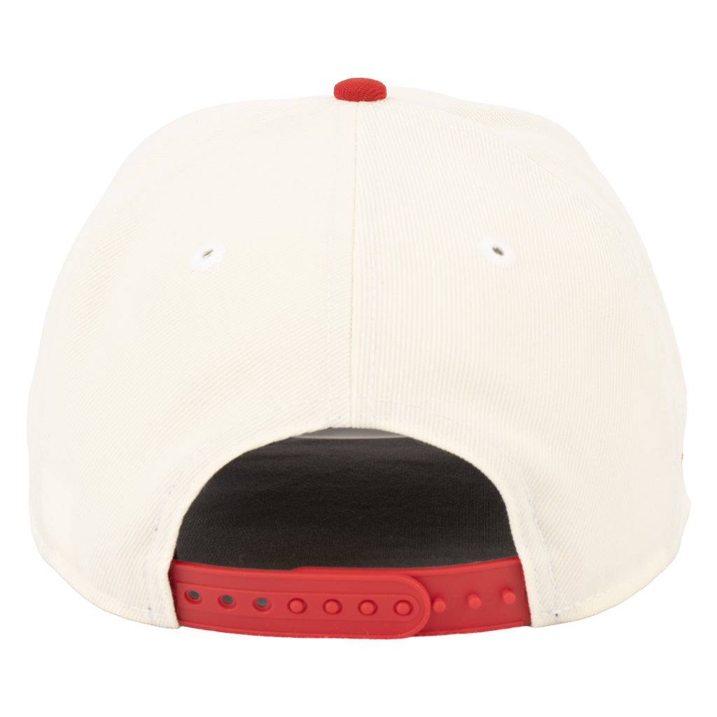 Phoenix Rising New Era Two-Tone 10th Anniversary 9FORTY A-Frame Snapback Hat - Cream