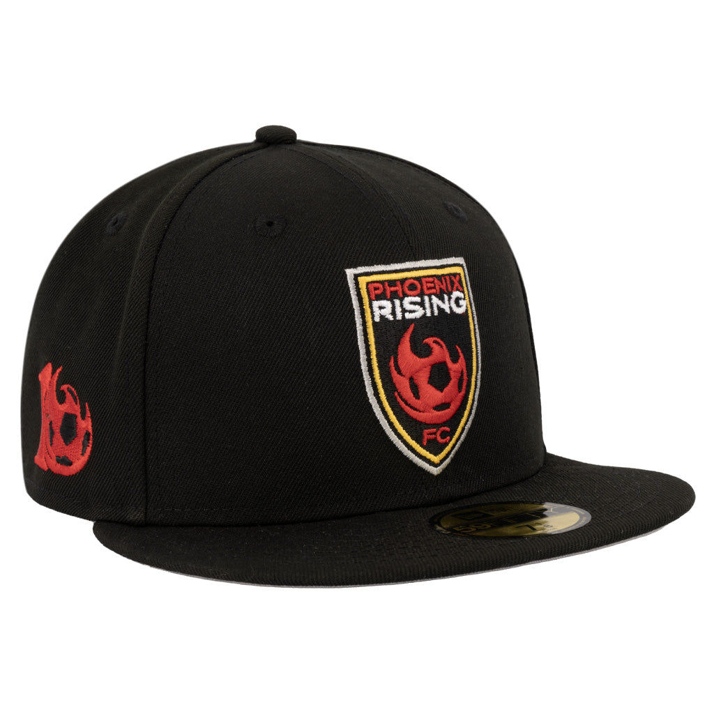 Phoenix Rising New Era Basic 10th Anniversary 59FIFTY Fitted Hat - Black