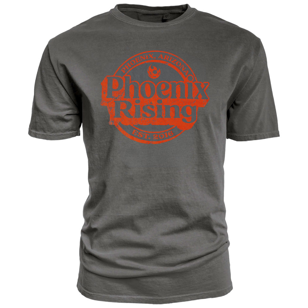 Phoenix Rising Blue 84 Self Study Ring Spun T-Shirt - Black