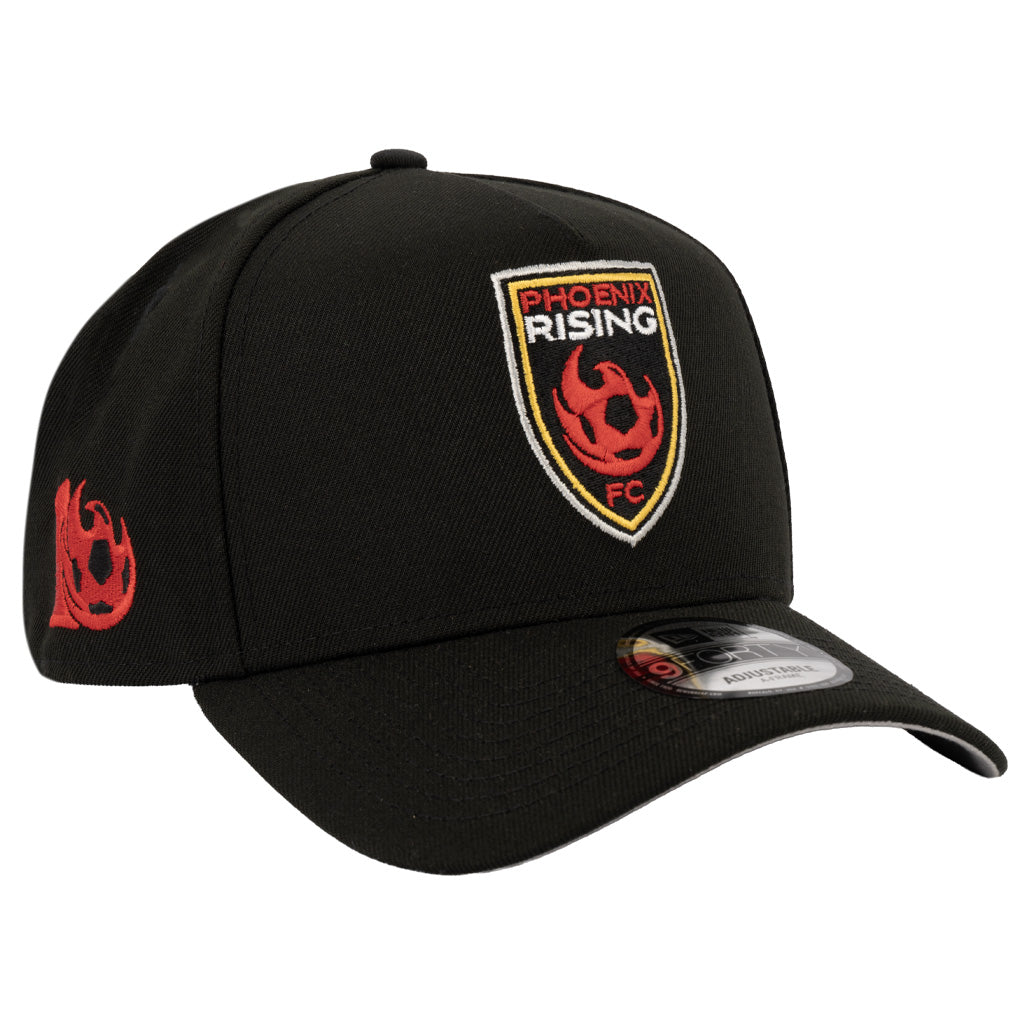 Phoenix Rising New Era 10th Anniversary 9FORTY A-Frame Snapback Hat - Black
