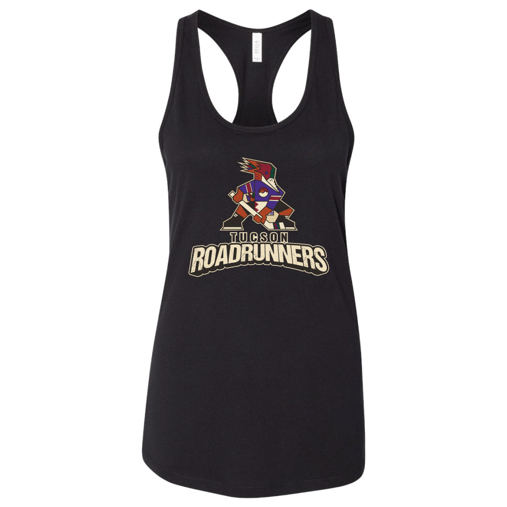 Tucson Roadrunners Women's 2025 Kachina Stacked Tank Top - Black