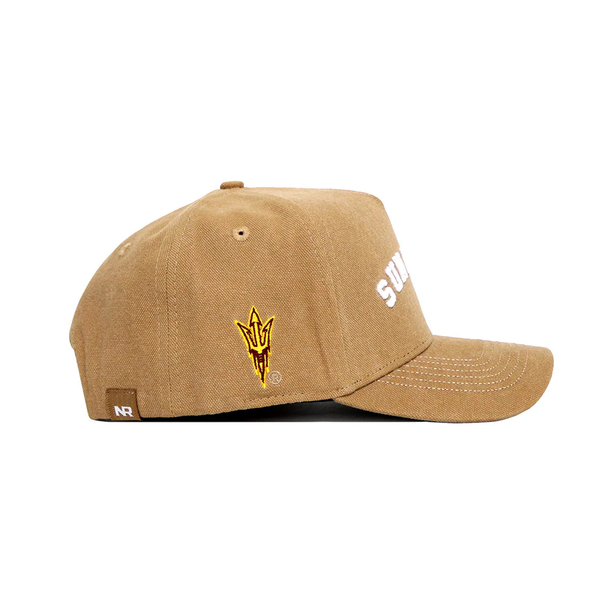 NCAA Arizona State Sun Devils No Rivals Rustic Structured Hat- Khaki