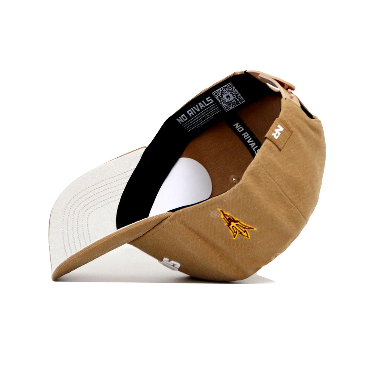 NCAA Arizona State Sun Devils No Rivals Rustic Structured Hat- Khaki